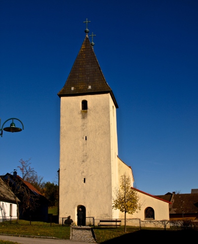 The 800-years old church in Obernondorf
